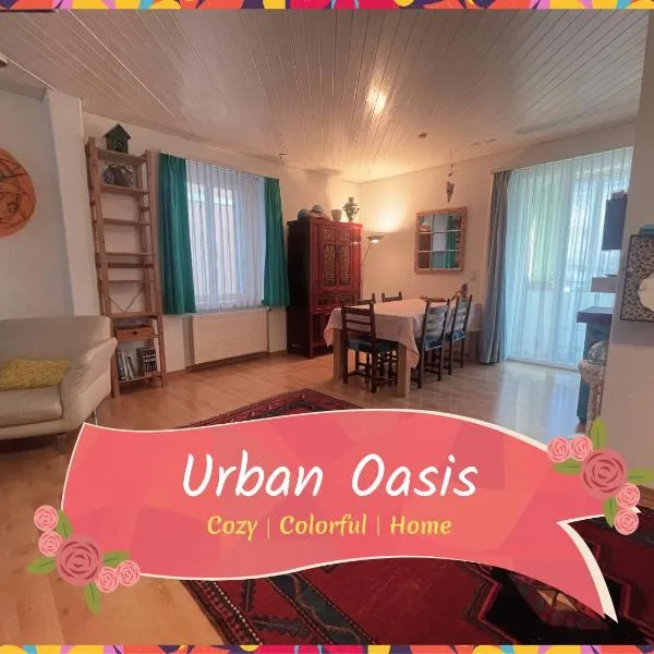 Urban Oasis Basel - Cozy, Eco-friendly and Modern Apartment with Terrace & Garden, hotel v destinaci Allschwil