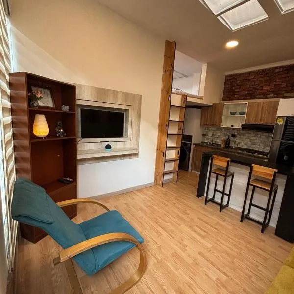 Hermoso Apartaestudio Todo Incluido Zona Céntrica, מלון בצ'יה