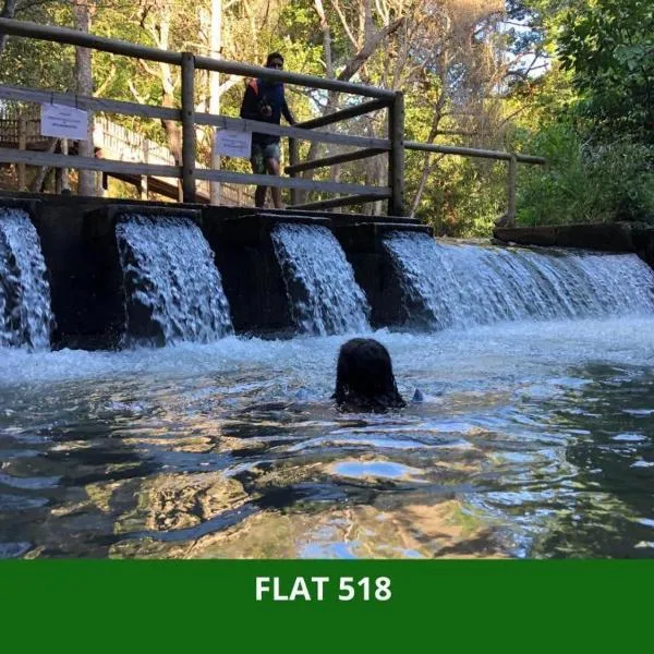 Park Veredas do Rio Quente Flat 518 - Com acesso ao RIO, hotel v destinaci Rio Quente