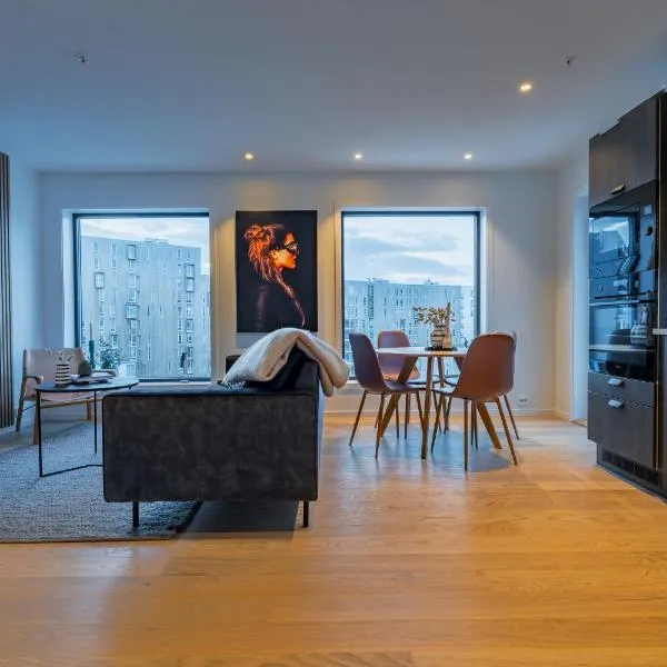 Northern Light Apartments - Nyholmen Luxury Penthouse A, hotel in Tromsø