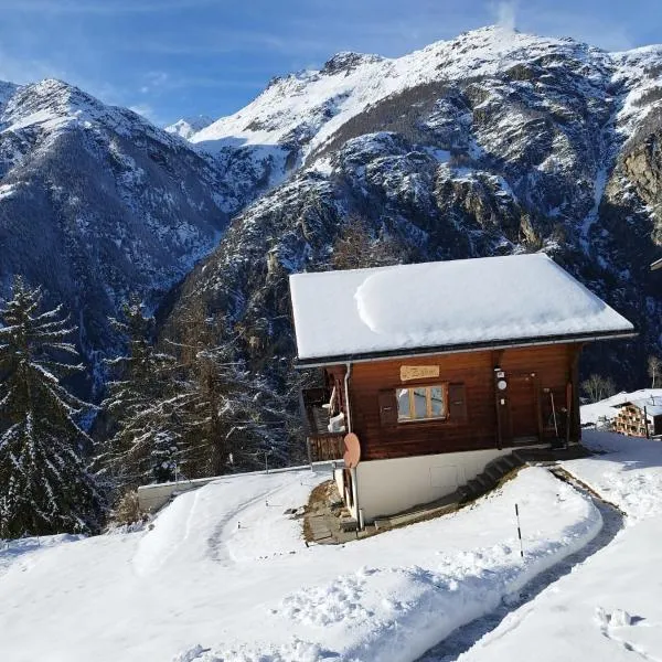 Family holiday Chalet S'Zähni, hotel v destinaci Sankt Niklaus