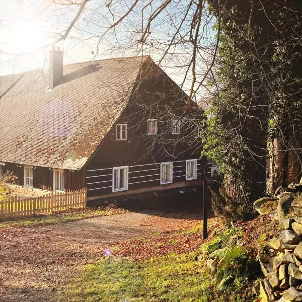 Roubenka U Andělů, Šumava, hotel v Kašperských Horách