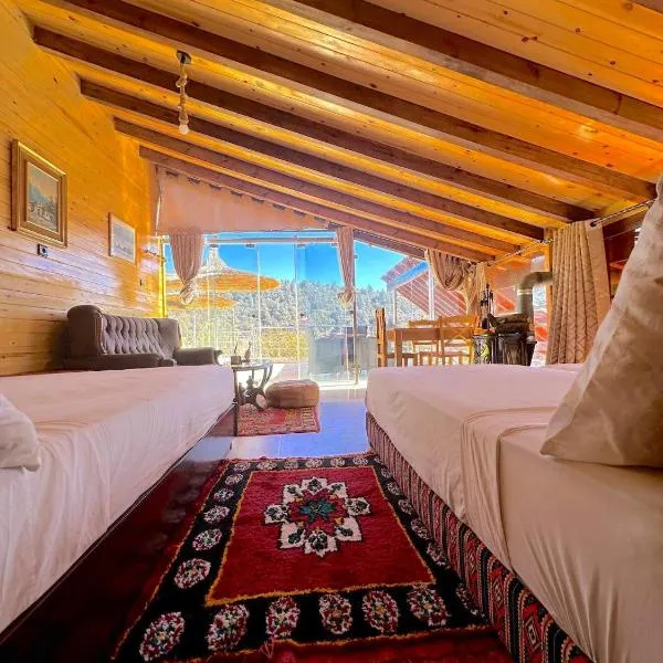 Panorama Lodge-Sous Les Étoiles Lac Ouiouane, hotel v destinaci Kasba des Aït Athmane