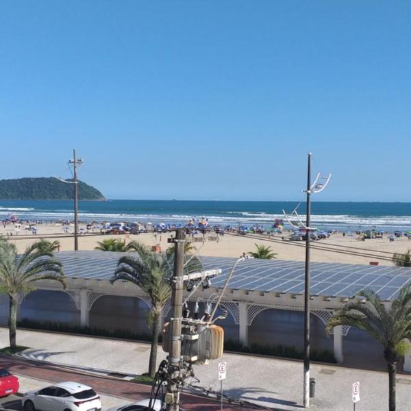 Vista Maravilhosa do Mar na Guilhermina Praia Grande-SP