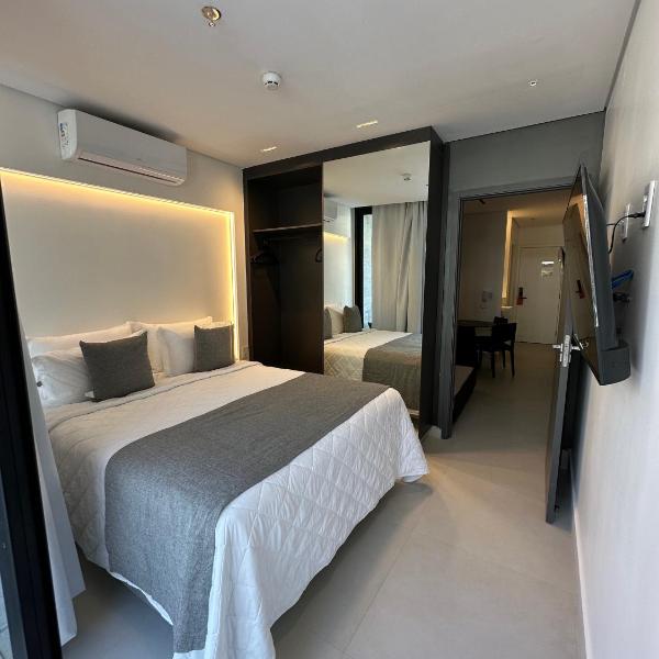 Promoção Apto SMART frente da piscina - GAV RESORT