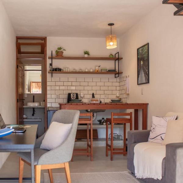 Nomad Palmeira Duplex com banheira aquecida,cama Queen, 5 min carro praia - Foto 4