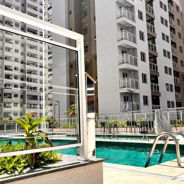Apartamento de 2 quartos, com piscina e há 10 km de copacabana - Foto 4
