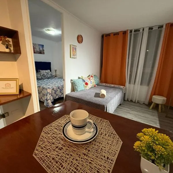 Palacio Suite Departamento vista Torre Entel、サンティアゴのホテル