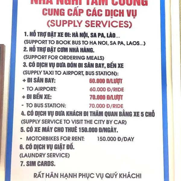 Nhà nghỉ Tâm Cường, hotel in Diện Biên Phủ