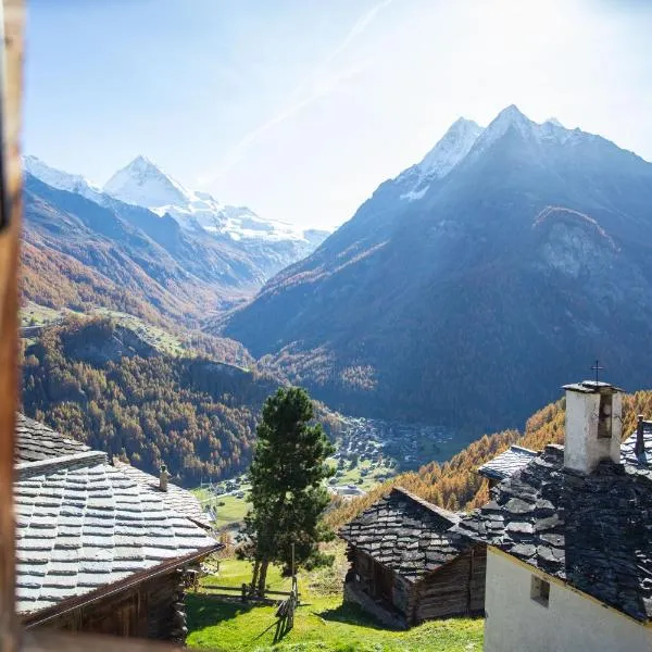 Chalet "Chez le petit Jean"，艾沃萊納的飯店