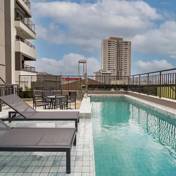 Expo Stay - Metrô Tucuruvi - Linda Vista - Piscina - Garagem e Wi-fi - Foto 4