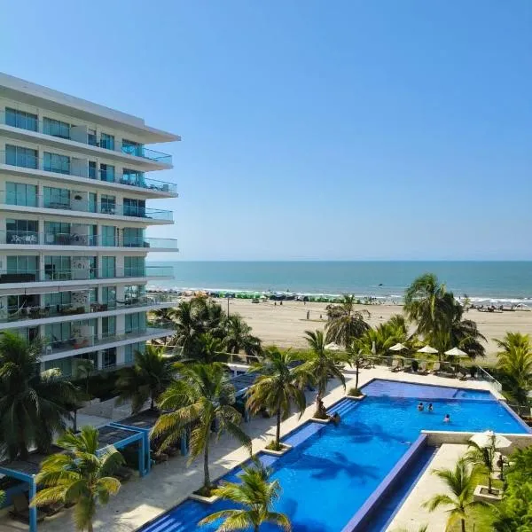 Apartamento de lujo Morros ULTRA con vista y acceso directo al mar , Cartagena de Indias、カルタヘナ・デ・インディアスのホテル