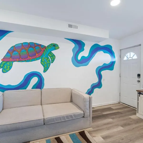 Arcade Nook & New Sea Turtle Mural- 3BR, hotel v destinaci Atlantic City