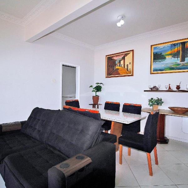 Apartamento com vista espetacular p/ 9 pessoas, frente mar, próximo ao metrô. - Foto 4