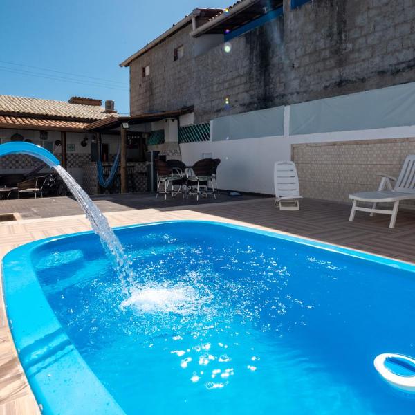 Casa confortavel com churrasqueira, rede e Wi-Fi
