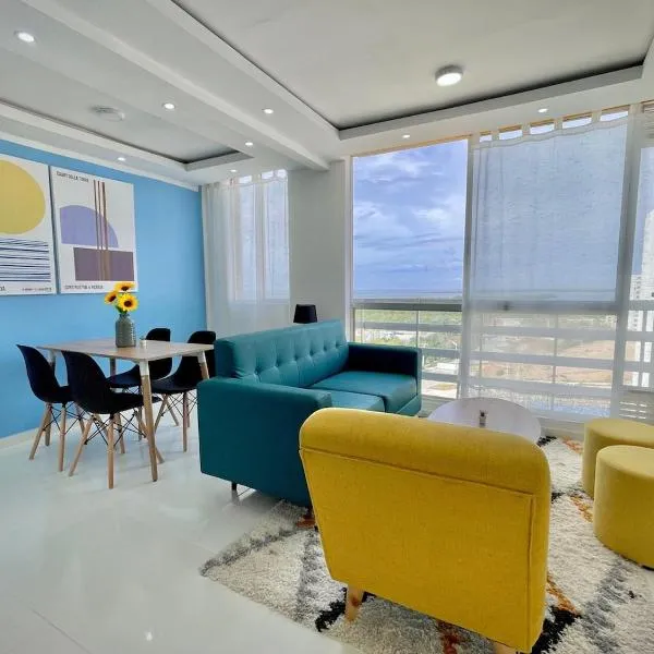 Apartamento con vista única cerca de la Uninorte, hotel v destinaci Puerto Colombia