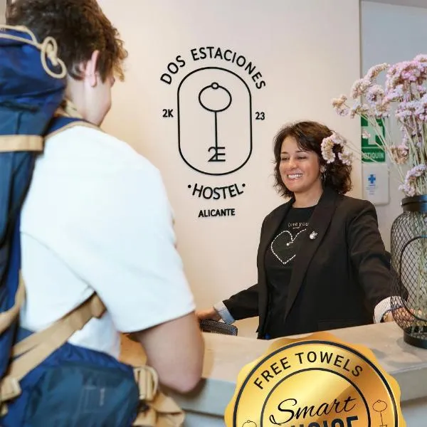 Hostel Dos Estaciones - FREE towels, coffee & tea, remote check-in, hotel v destinaci Alicante