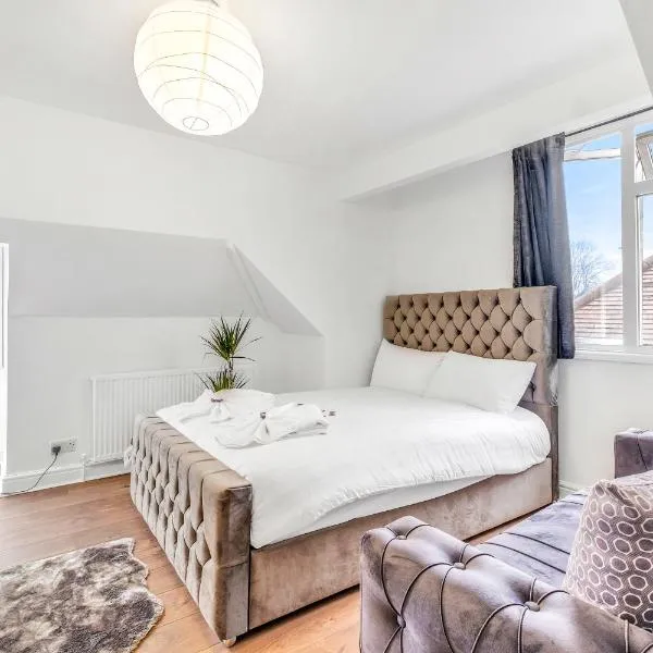 Loft Studio, Private Parking, A406 North Circular, 15min to Underground, hotel v destinácii Colindale