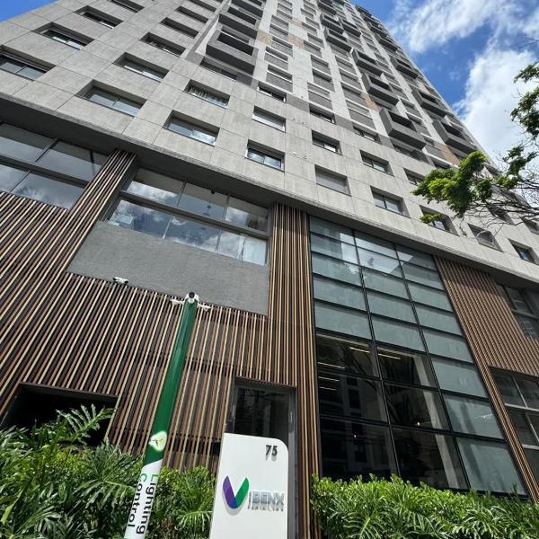 Studio moderno em Pinheiros, próximo a Faria Lima
