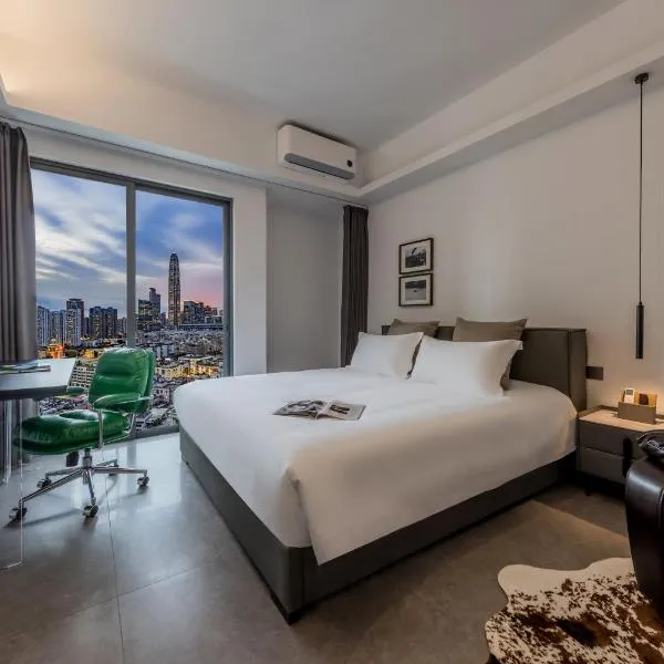 枫雨酒店公寓华强北店-Fengyu Hotel Apartment Shenzhen Huaqiang North Subway Station Branch, hotel v destinaci Šen-čen