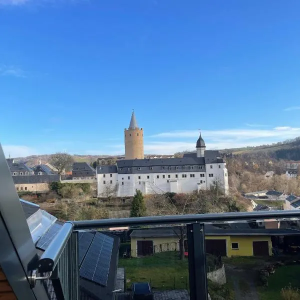 Der Zwergenbau - modernes Wohnen mit Schlossblick, Hotel in Zschopau