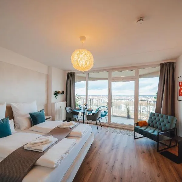 Studio CLOUD 21 Augsburgs atemberaubendster Ausblick, hotel v Augsburgu
