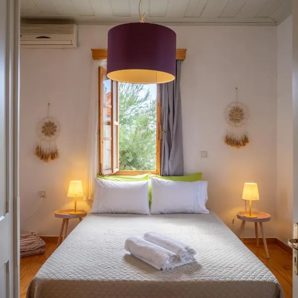 Seaside Summer House, Cozy Yard, ξενοδοχείο στη Σκάλα Ερεσού