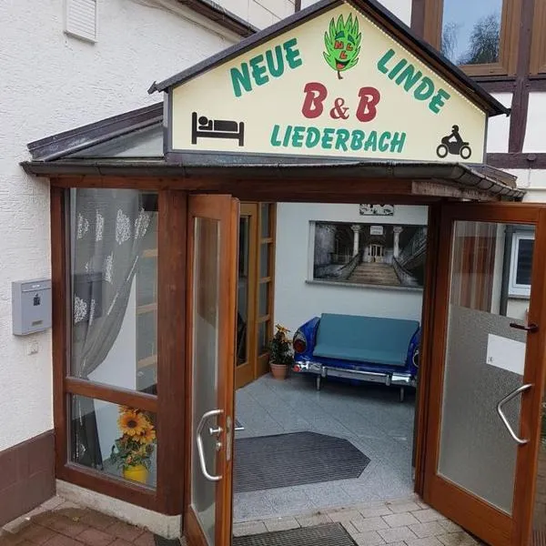 Pension Neue Linde, hotel v destinaci Alsfeld