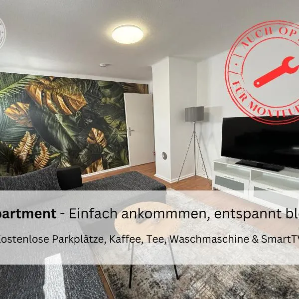 Easypartment am Pfälzer Wald nähe Outlet Center Zweibrücken, hotel v destinaci Pirmasens