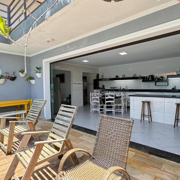 Casa a 300 metros Praia, 5 quartos, com área Gourmet , Mirante, Piscina, churrasqueira e ar condionado em 2 quartos - Foto 5