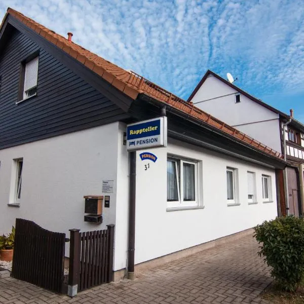 Pension-Rappteller, hotel em Apfelstädt