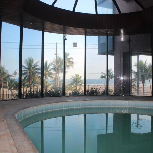 Apto Beiramar com piscina em Praia Grande - Foto 4