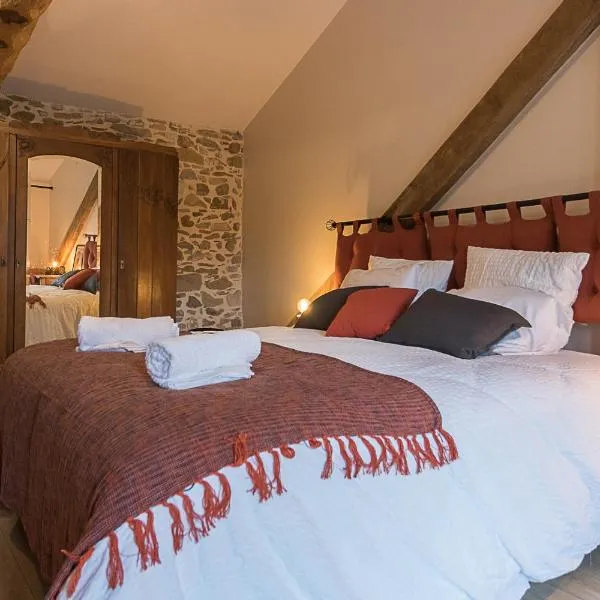La Ferme des Hautins - Chambres -d'Hôtes, hotel v destinácii Rieucazé