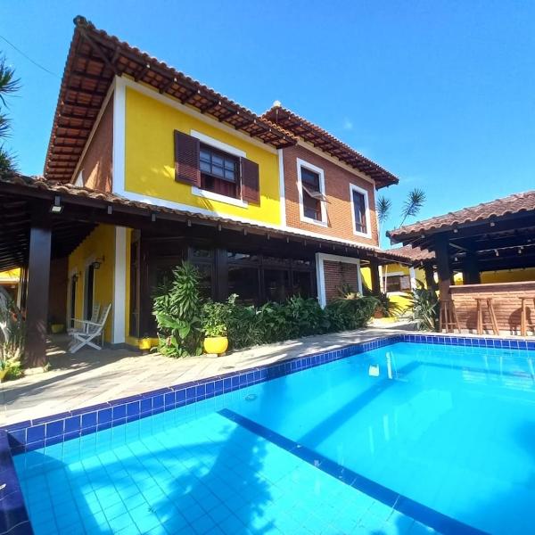 Linda Casa de Alto Padrão 500mts Praia Enseada