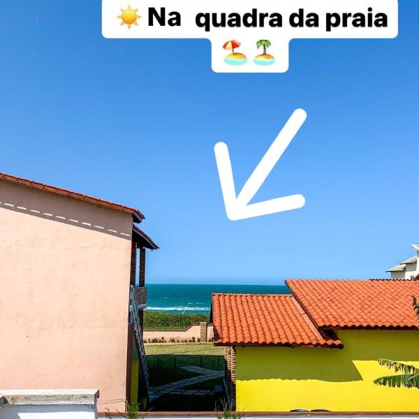 Casa Egípcia em Morro branco - na quadra da praia - Foto 4