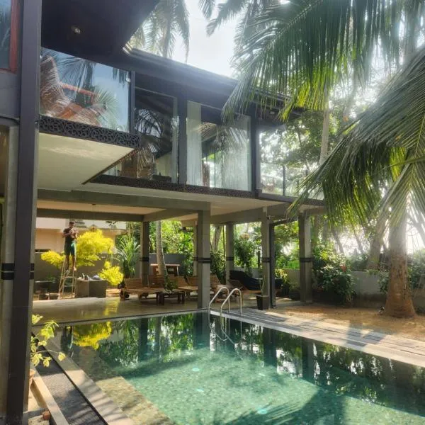 Red Sun Beach Villa Kosgoda, hotel i Kosgoda