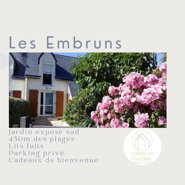 Les Embruns, hotel em Clohars-Carnoët