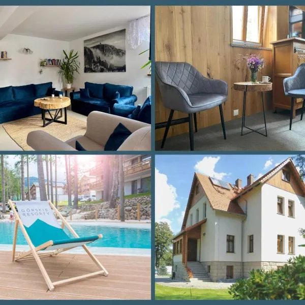 Willa Dzika Róża, hotel ve Sklářské Porubě