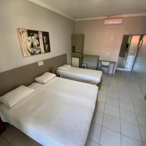 Flat Incrível Amarilis dentro da Riviera São Lourenço - Estúdio exclusivo, enxoval, wifi e serviço de praia