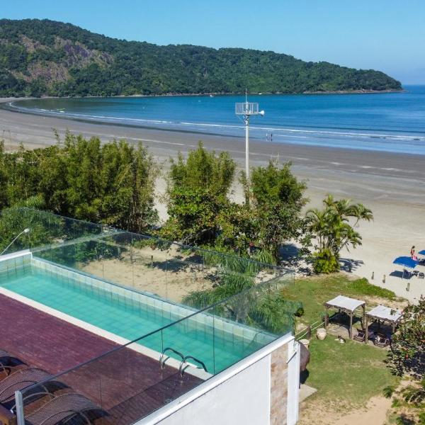 Pousada Conca di Mare - Restaurante próprio - Pé na areia