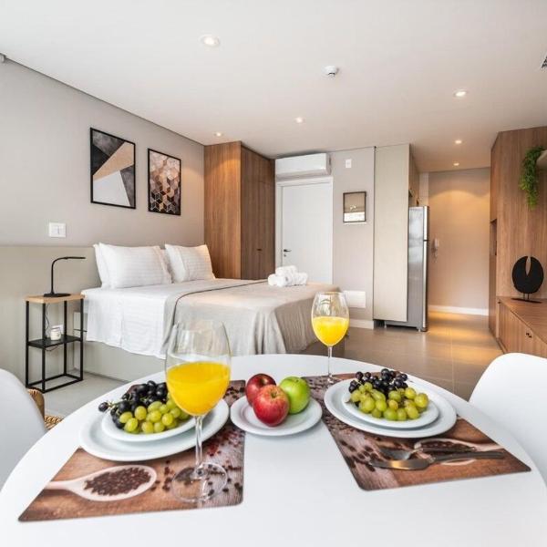 BHaus Moema Dstay | Studio Family Deluxe | 1o andar | Cama Queen | Academia | Lavanderia | Coworking | Próximo ao Metrô e Shopping Ibirapuera | Sem vaga de garagem | Acomoda 2 adultos e 1 criança - ds12 - Foto 4