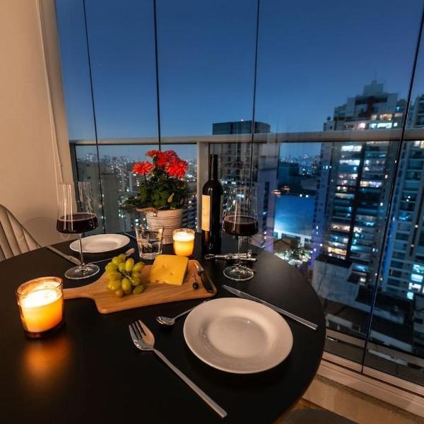 BHaus Bela Cintra Bela Vista - Apartamento Premium 50m2 com Linda Vista 18o andar - Shopping Frei Caneca - Vaga de Garagem - Academia - Piscina - Lavanderia - Mini mercado - Portaria 24h - Metrô - bc8