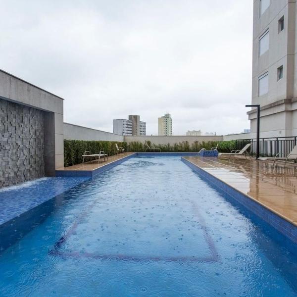 BHaus Family Brás - Grand Apartment - Metrô - Vaga de Garagem - Academia - Piscina - Espaço Kids - Acomoda 4 pessoas - br1 - Foto 4