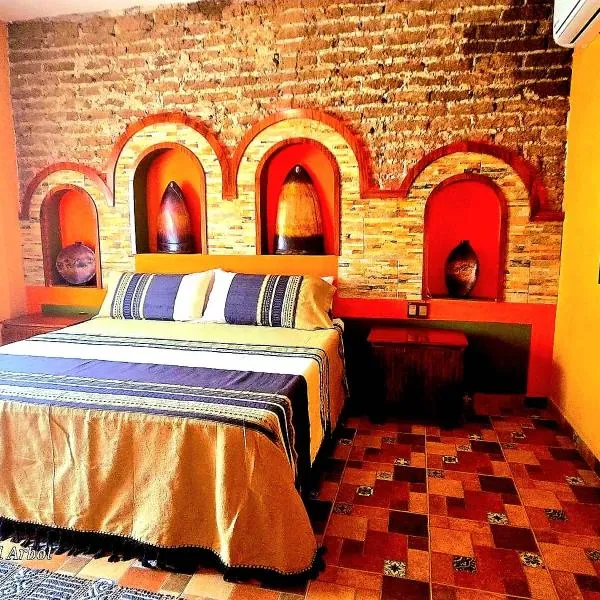 Casa del Arbol, hotel v destinaci San Blas