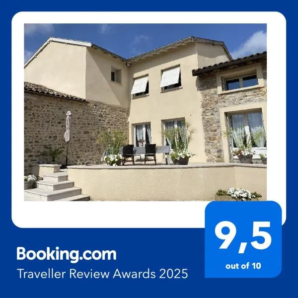 Chambres d'Hôtes L'Escale, hotel in Émeringes
