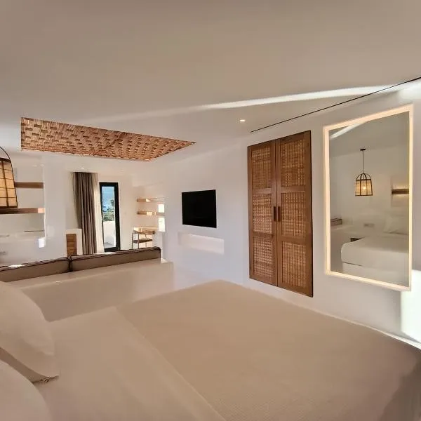 Yialos Ios Hotel、イオス島 チョーラのホテル