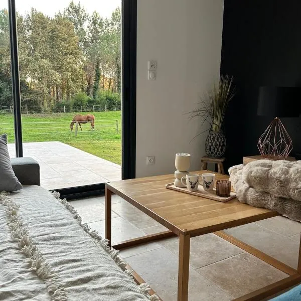 Maison dans les bois, hotel en Lacquy