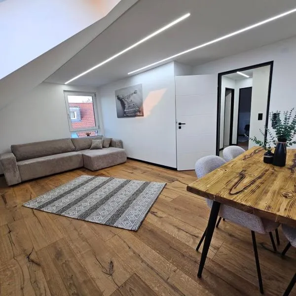 Moderne 3 Zimmer Wohnung, hotel v destinaci Bad Waldsee