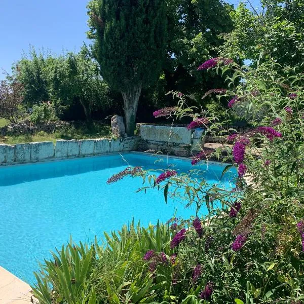 Gîte de charme champêtre، فندق في Laburgade