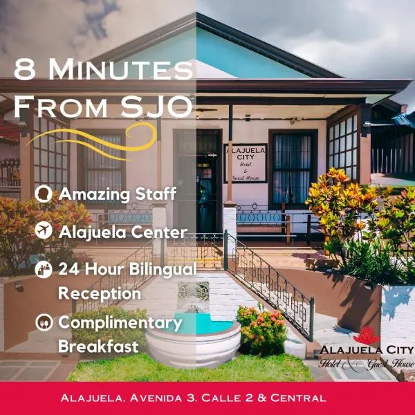 ALAJUELA CITY Hotel & Guest House、アラフエラのホテル